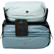 Wholesale - Icing Blue/Aqua Stone 2-Pack Curves Ahead Travel Kit C/P 18, UPC: 193242511868
